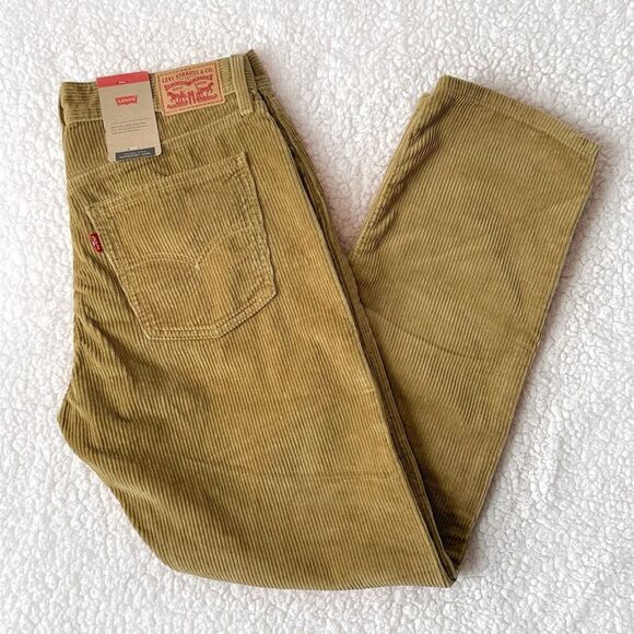 Levi’s Straight Leg Khaki Corduroy Pants NWT - Picture 4 of 9
